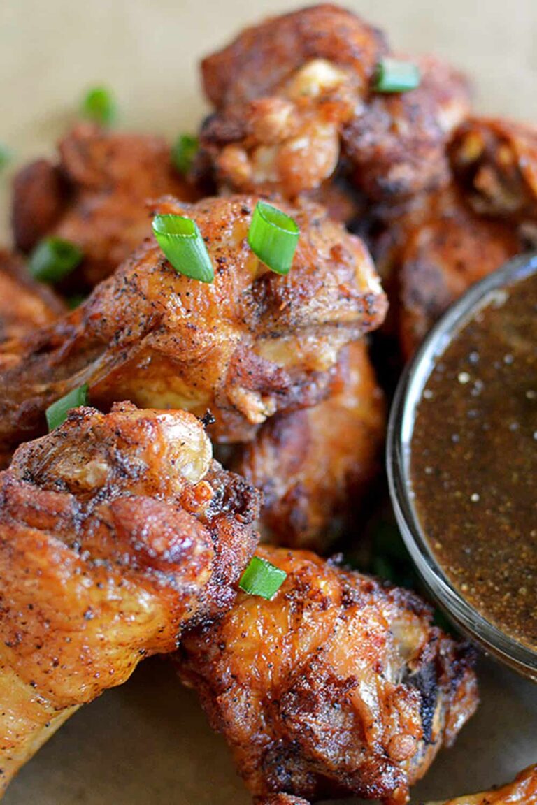Crispy Chinese Black Pepper Chicken Wings Savory Spicerack
