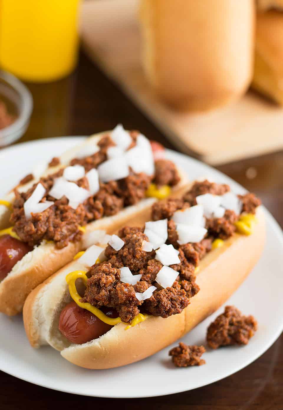 Easy Homemade Hot Dog Chili (No Chili Season Packets Involved) - Savory ...