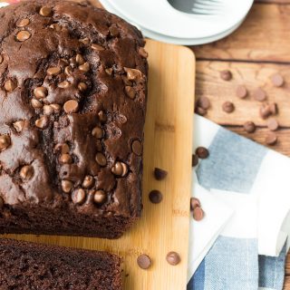 This Easy and Super Moist Sour Cream Chocolate Bread reminds me of a cakey type brownie. I could just eat this forever and a day!