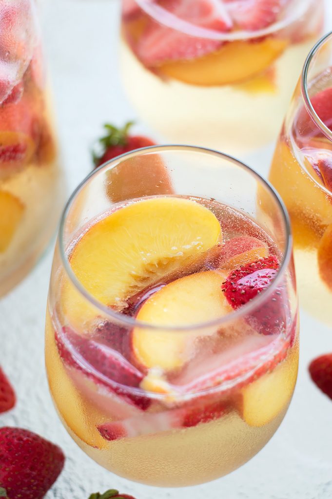 Sparkling Peach and Strawberry Sangria DSC_0412