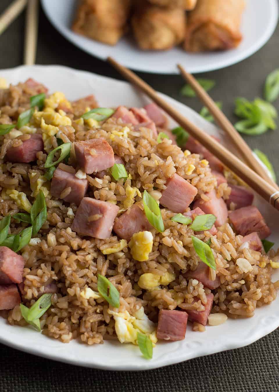 Fried Rice With Leftover Ham - Savory Spicerack