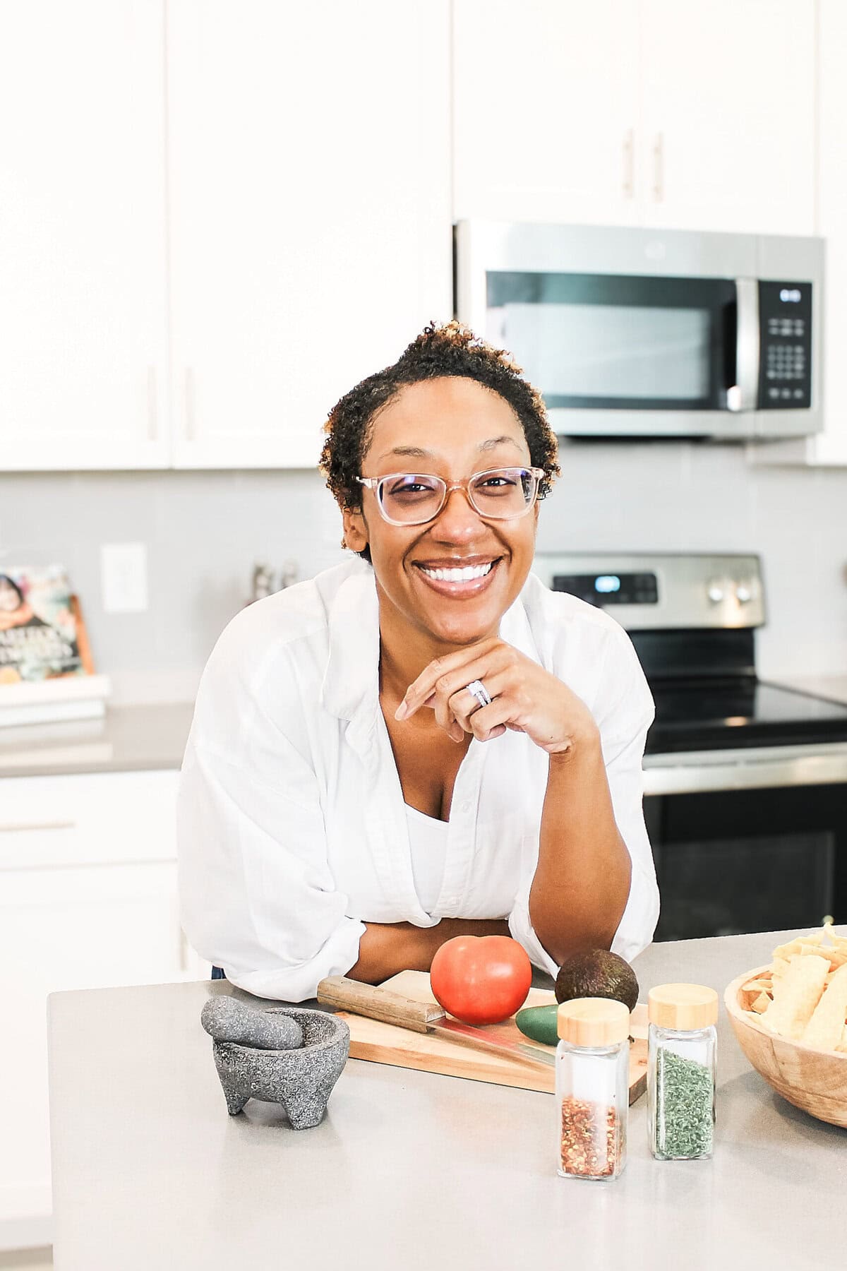 Photo of Savory Spicerack Owner Female In Kitchen