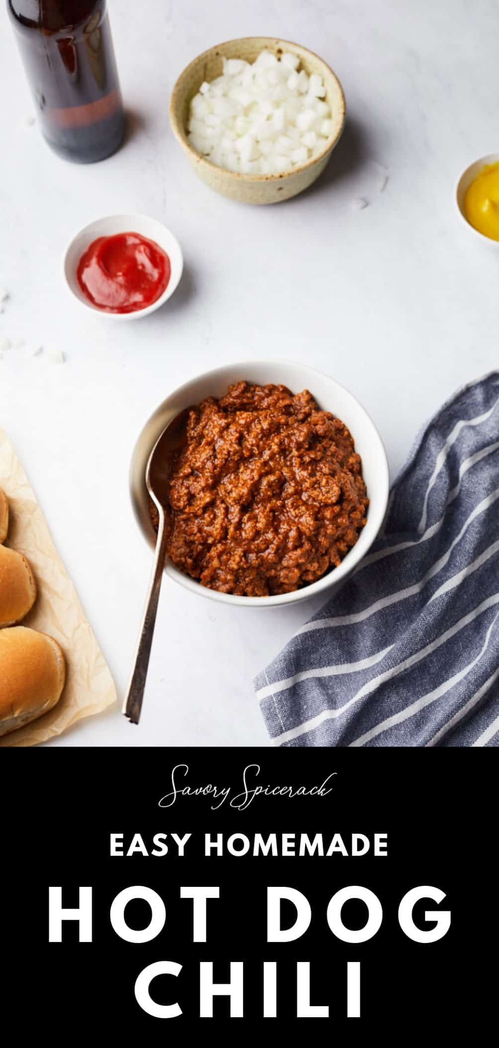 Homemade Hot Dog Chili Recipe - Savory Spicerack