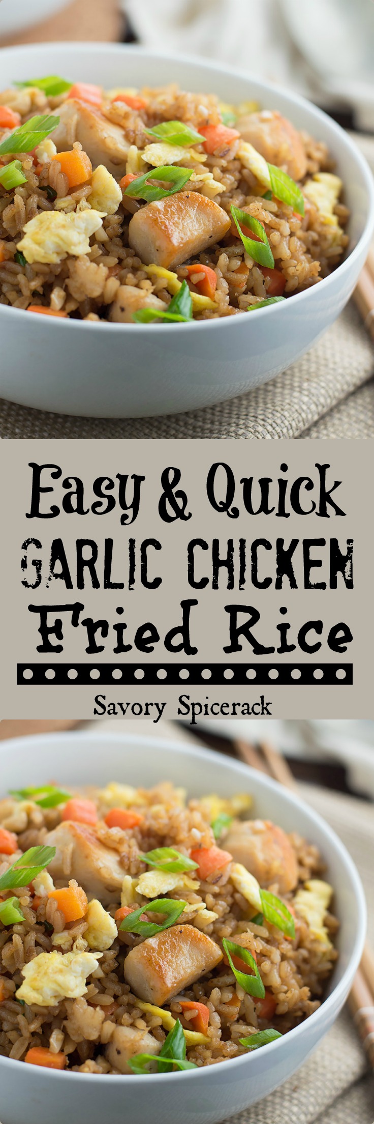 Mouthwatering Garlic Chicken Fried Rice Savory Spicerack
