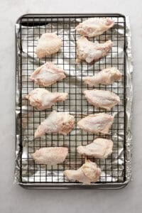 Wings on a lined pan