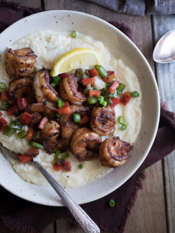 Cajun Shrimp and Grits
