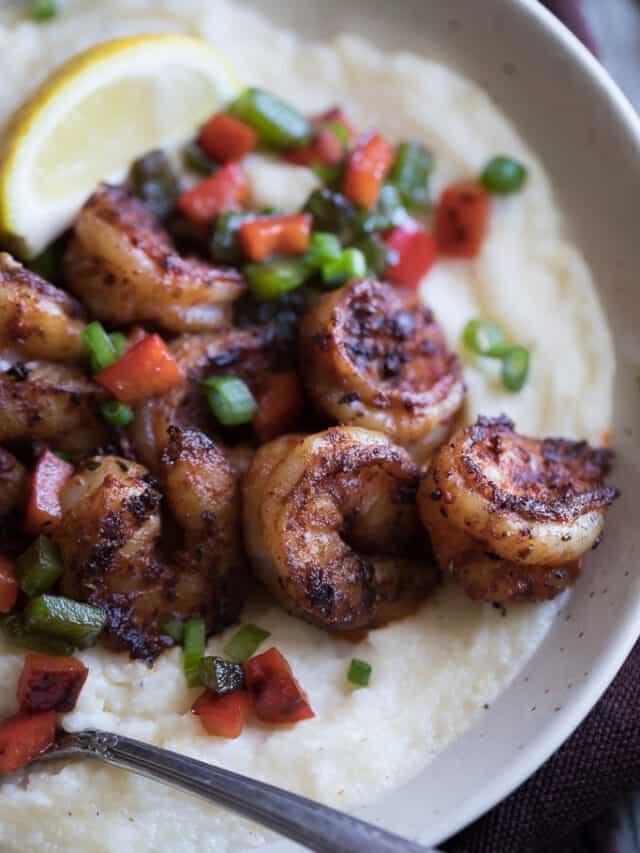Cajun Shrimp and Grits