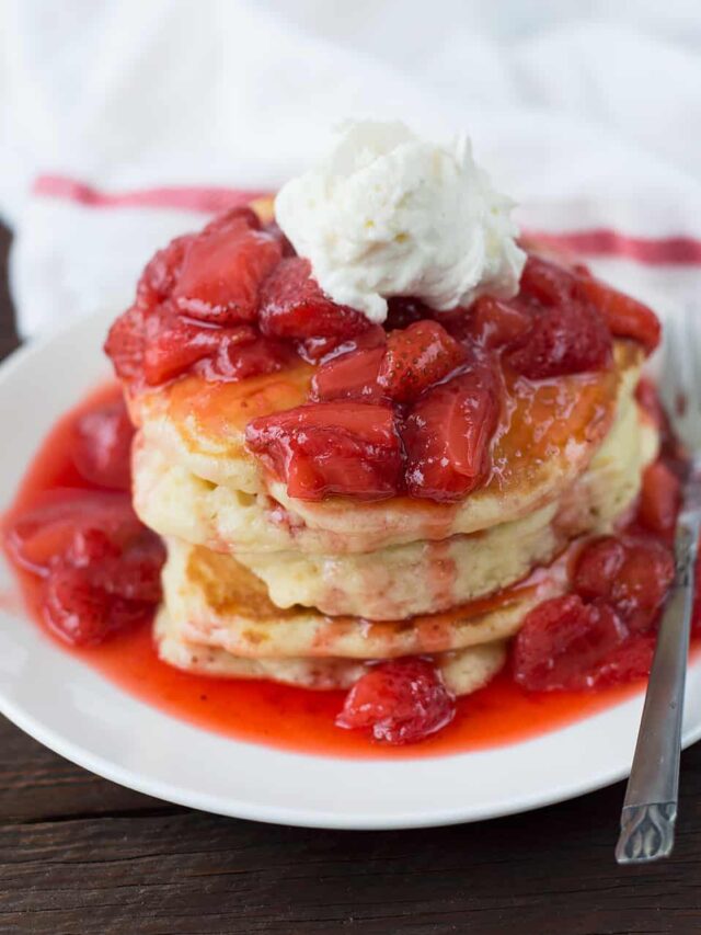 Strawberry Pancakes