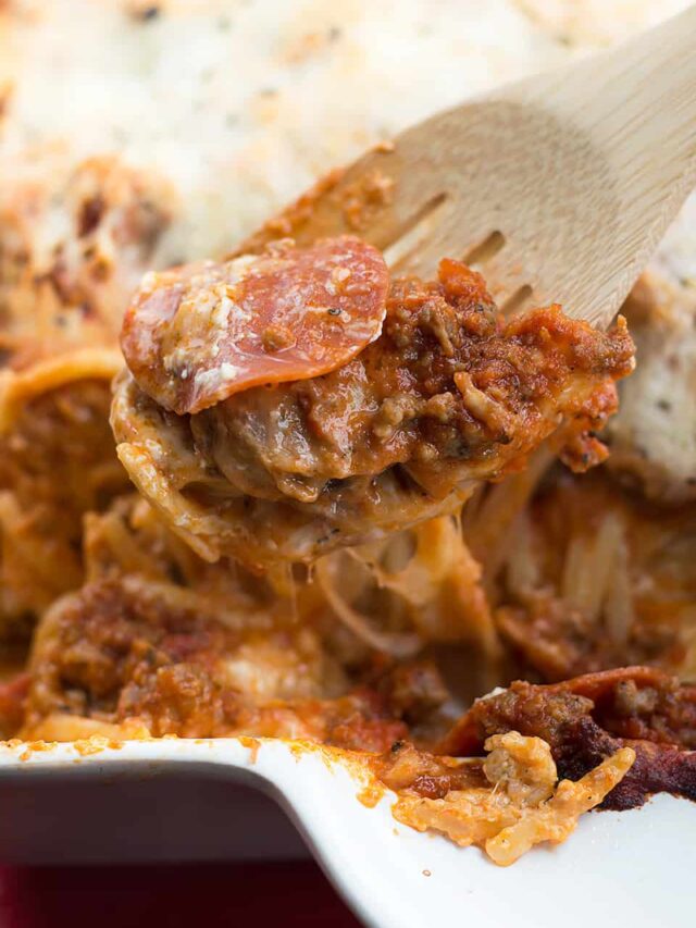 Spaghetti Casserole