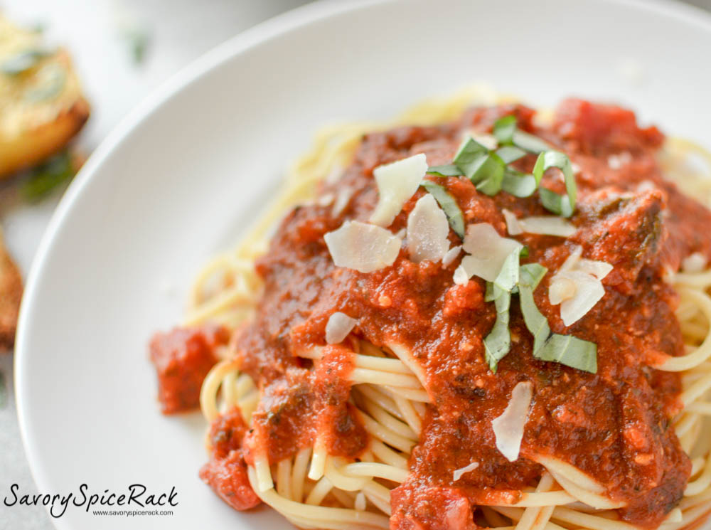 Marinara Sauce made with wine