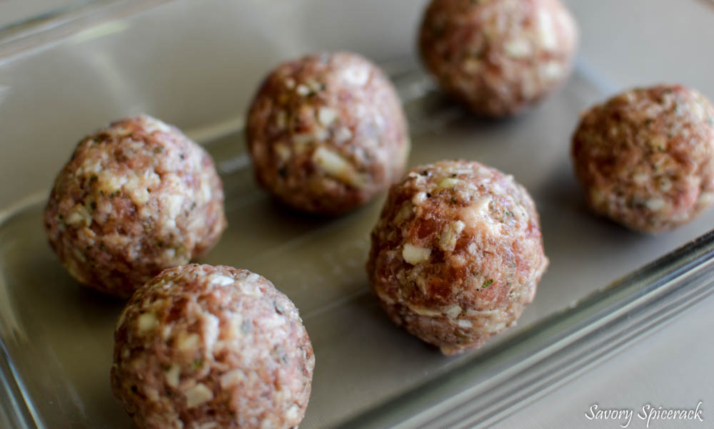 Garlic Parmesan Meatballs