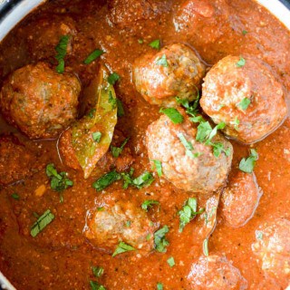 garlic Parmesan meatballs